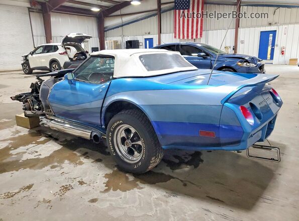 1Z67J4S424177 1974 CHEVROLET CORVETTE Blue უკანა მარცხენა