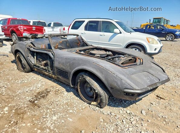 1Z67K2S508010 1972 CHEVROLET CORVETTE Burn Przód prawy