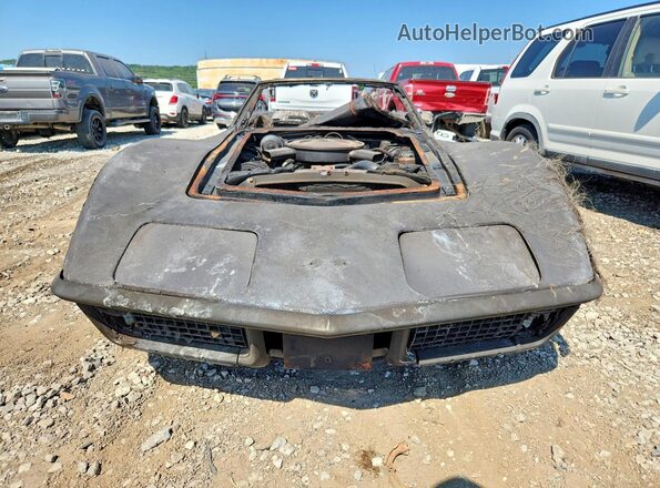 1Z67K2S508010 1972 CHEVROLET CORVETTE Burn Widok z przodu