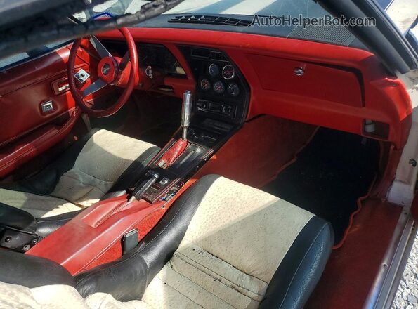 1Z8749S403563 1979 CHEVROLET CORVETTE Двухцветный Вид панели приборов
