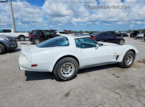 1Z8749S419324 1979 CHEVROLET CORVETTE White Задня права чверть