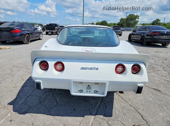 1Z8749S419324 1979 CHEVROLET CORVETTE White Вид ззаду