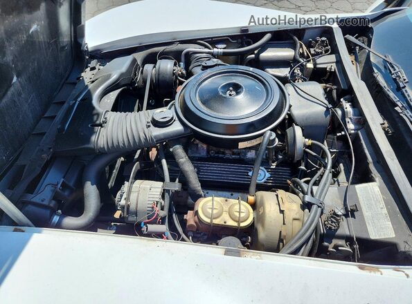 1Z8749S419324 1979 CHEVROLET CORVETTE White Вид задньої частини салону