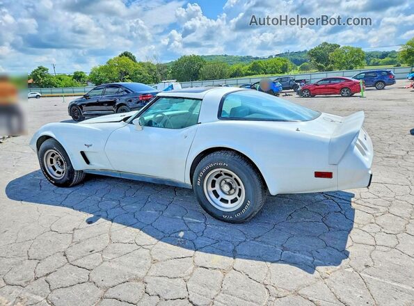 1Z8749S419324 1979 CHEVROLET CORVETTE White Задня ліва чверть