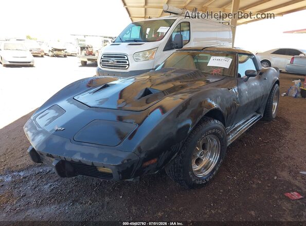1Z8749S419527 1979 CHEVROLET CORVETTE CP Gray წინა მარცხენა ხედი სამი მეოთხედიდან