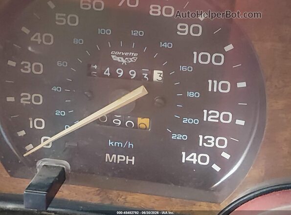 1Z8749S419527 1979 CHEVROLET CORVETTE CP Gray 