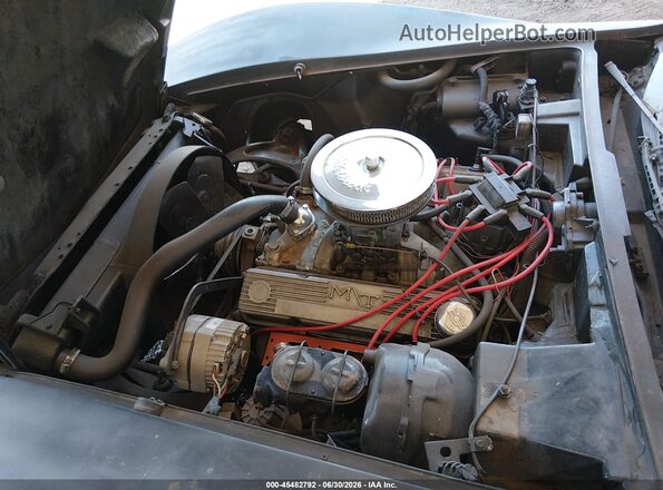 1Z8749S419527 1979 CHEVROLET CORVETTE CP Gray უკანა ხედი