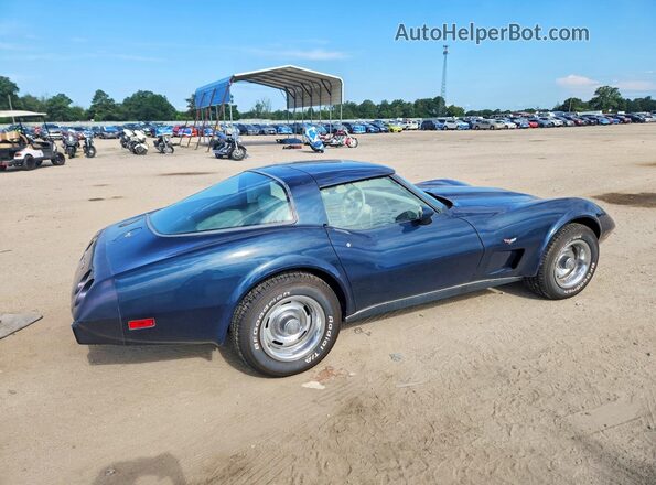 1Z8789S448875 1979 CHEVROLET CORVETTE Blue Tył prawy