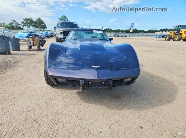 1Z8789S448875 1979 CHEVROLET CORVETTE Blue Widok z przodu