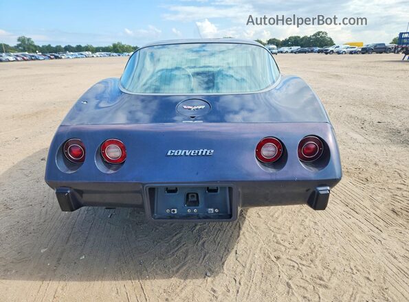 1Z8789S448875 1979 CHEVROLET CORVETTE Blue Widok z tyłu