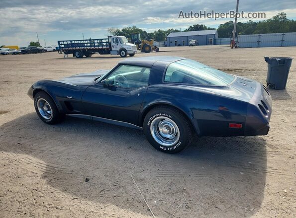1Z8789S448875 1979 CHEVROLET CORVETTE Blue Tył lewy