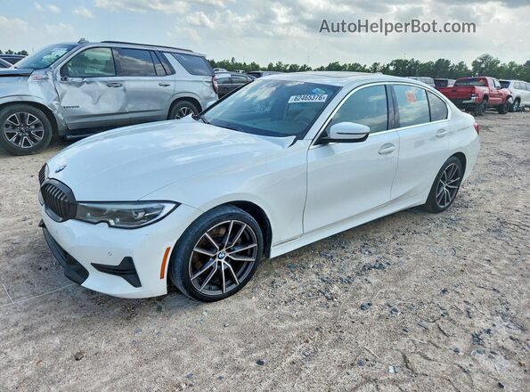 3MW5R1J06M8B82263 2021 BMW 3 SERIES White Trasero izquierdo