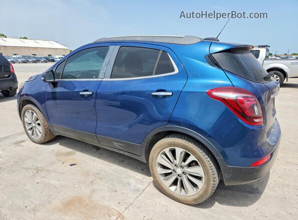 KL4CJASB6KB787696 2019 BUICK ENCORE Blue Rear right
