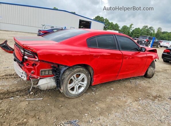 2C3CDXBG3NH258718 2022 DODGE CHARGER Red Front right
