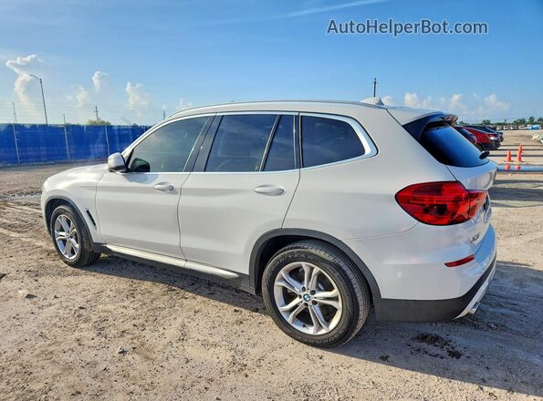 5UXTR7C51KLF27065 2019 BMW X3 White Rear right