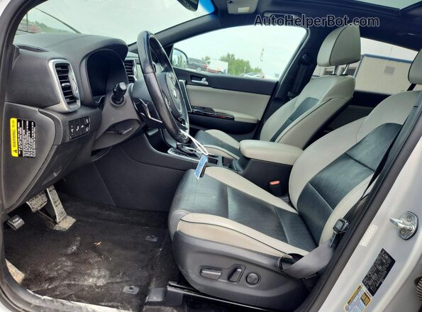 KNDPR3A60H7220718 2017 KIA SPORTAGE Silver Առջևի վահանակի տեսք