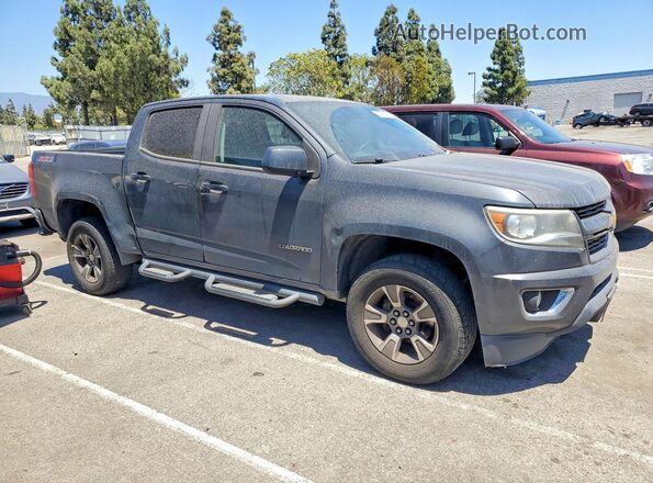 1GCGSDEN5H1218056 2017 CHEVROLET COLORADO Gray Front view