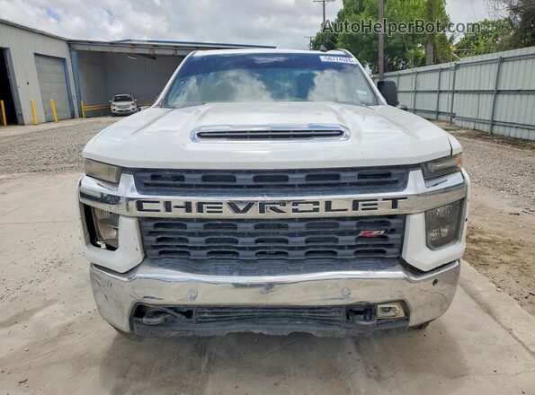 1GC4YNEY0MF208727 2021 CHEVROLET SILVERADO White უკანა ხედი