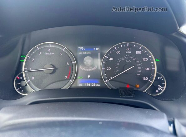2T2BZMCA5HC070875 2017 LEXUS RX Белый Вид панели приборов