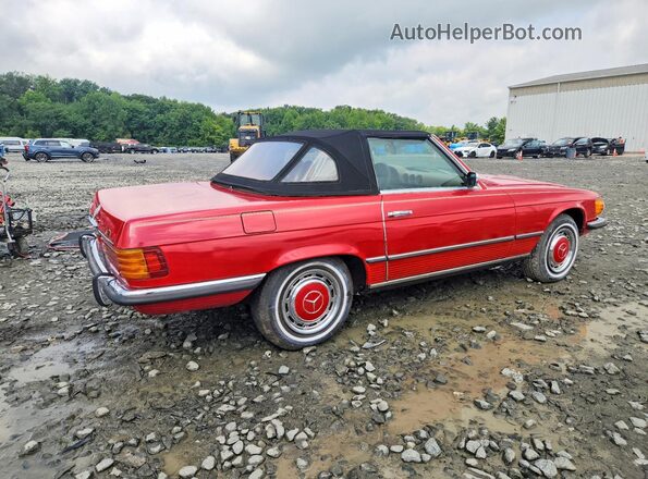10704412003659 1972 MERCEDES-BENZ SL-CLASS Red Передня права чверть