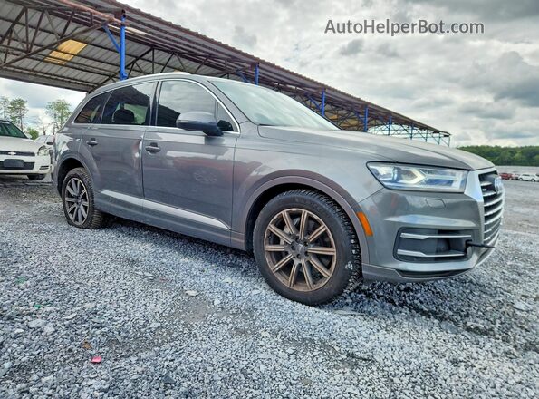WA1AAAF76HD019727 2017 AUDI Q7 Gray Вид спереду