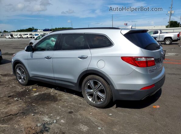 KM8SR4HF8GU157658 2016 HYUNDAI SANTA FE Silver Հետևի աջ