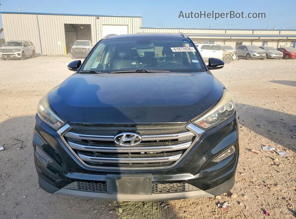 KM8J33A22JU789934 2018 HYUNDAI TUCSON Black Widok z tyłu