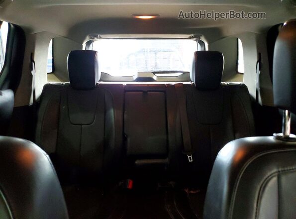 2GKFLVE39G6277771 2016 GMC TERRAIN Black Вид задньої частини салону