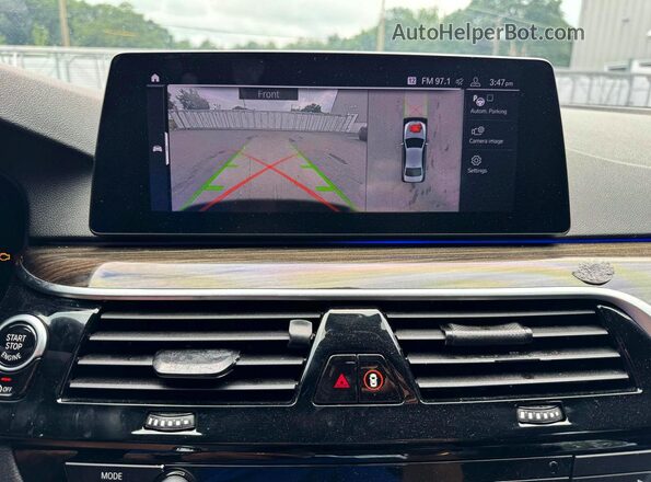 WBAJR3C06LCD80214 2020 BMW 5 SERIES Two Tone Հետևի նստատեղերի տեսք
