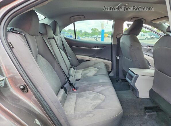 4T1C11BKXPU094255 2023 TOYOTA CAMRY Серый Вид задней части салона
