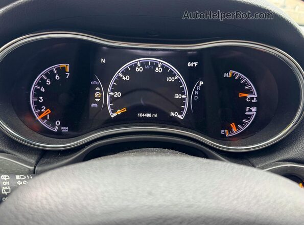 1C4RJFAG3JC273291 2018 JEEP GRAND Black Vista del salpicadero