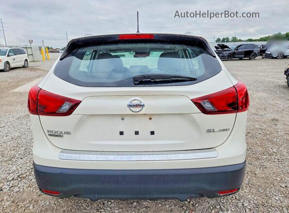 JN1BJ1CR7JW200722 2018 NISSAN ROGUE White Widok wnętrza z przodu