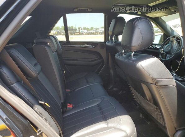 4JGDA5JB6HA888007 2017 MERCEDES-BENZ GLE Black Вид задньої частини салону