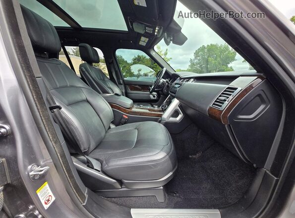 SALGS2RUXMA427558 2021 LAND ROVER RANGE Charcoal Widok z tyłu