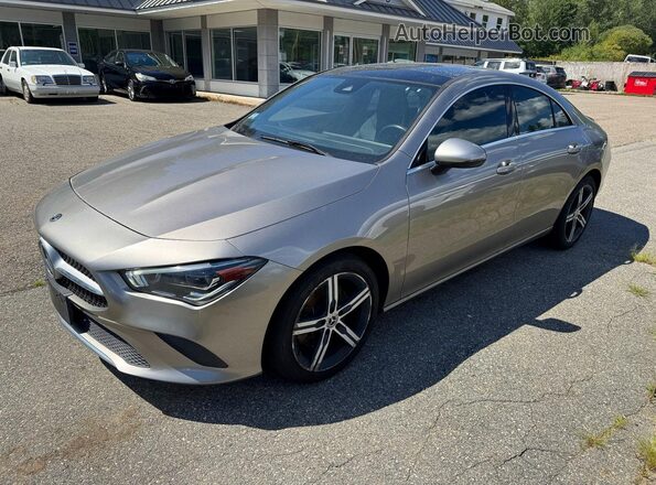 W1K5J4HB3LN080326 2020 MERCEDES-BENZ CLA-CLASS Gray Հետևի ձախ