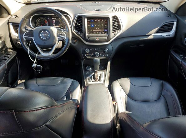 1C4PJMBSXGW252976 2016 JEEP CHEROKEE Blue ხელსაწყოთა პანელის ხედი