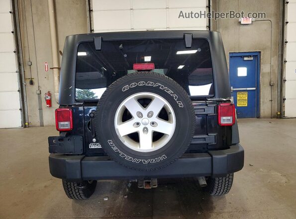 1C4AJWAG6GL114867 2016 JEEP WRANGLER Black Вид салону спереду