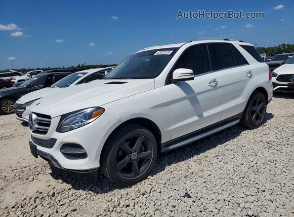 4JGDA5JBXHA954199 2017 MERCEDES-BENZ GLE White Tył lewy