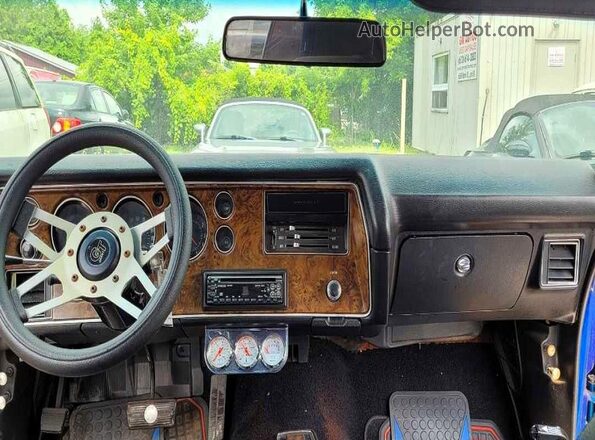 138570B122203 1970 CHEVROLET MONTE CARLO Синий Вид задних сидений