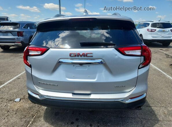 3GKALVEV3NL195815 2022 GMC TERRAIN Silver Вид салону спереду