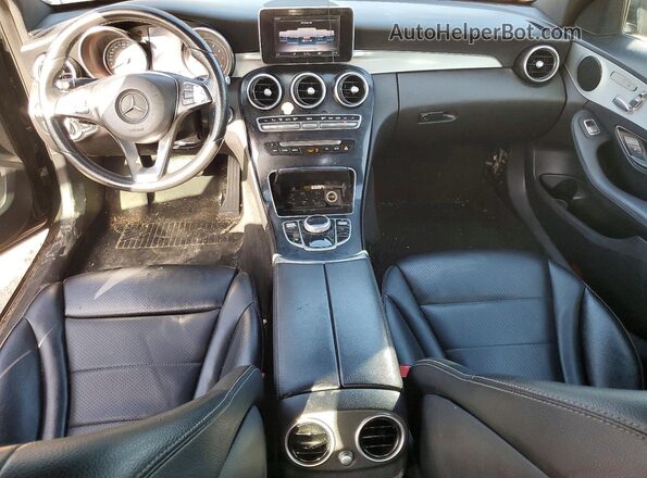 55SWF4JB9JU252637 2018 MERCEDES-BENZ C-CLASS Black Вид щитка приладів