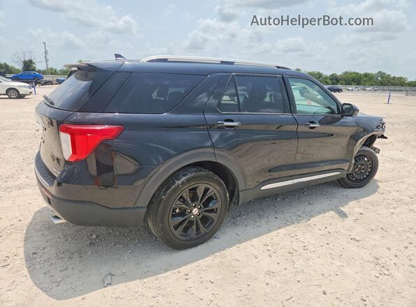 1FMSK8FH1PGB22698 2023 FORD EXPLORER Черный Передняя правая четверть
