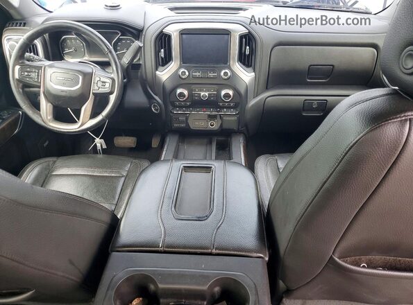 1GTU9FEL2KZ350841 2019 GMC SIERRA Белый Вид щитка приборов