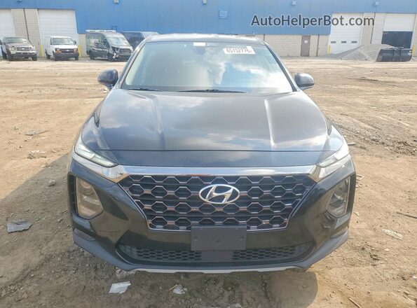 5NMS3CAD3KH136077 2019 HYUNDAI SANTA Black უკანა ხედი
