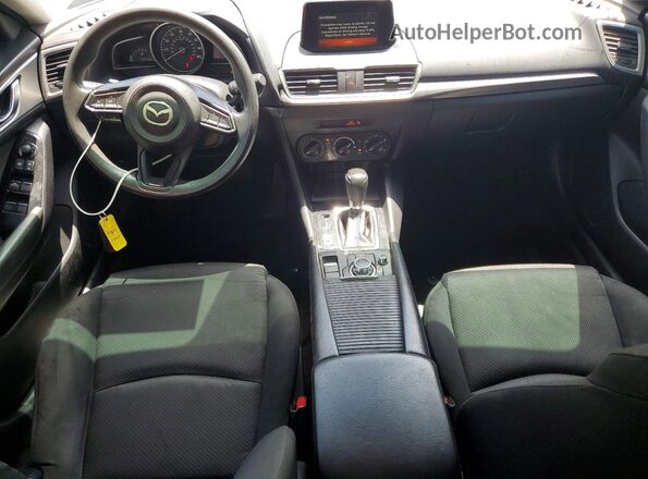 3MZBN1K79HM145618 2017 MAZDA 3 Black Widok zestawu wskaźników