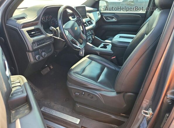 1GNSCCKD3MR263898 2021 CHEVROLET SUBURBAN Gray Widok deski rozdzielczej