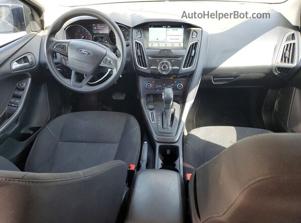 1FADP3H28JL321729 2018 FORD FOCUS Gray ხელსაწყოთა პანელის ხედი