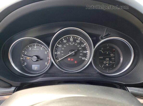 JM3KFBDL0H0222497 2017 MAZDA CX-5 Gray უკანა სავარძლების ხედი