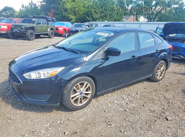 1FADP3FE5JL209466 2018 FORD FOCUS Black Հետևի ձախ