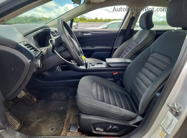 3FA6P0LU6HR381178 2017 FORD FUSION Silver Вид панелі приладів